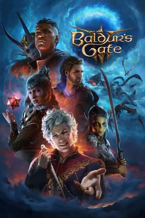 Baldur's Gate 3 — обложка игры (PS5 / Xbox)