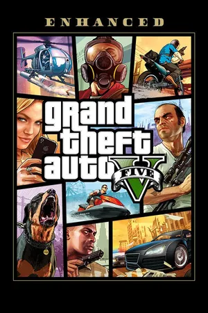Grand Theft Auto V — обложка игры (PS5 / PS4 / Xbox)
